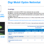 DIGI Mobil Nelimitat la 3 euro